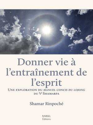 cover image of Donner vie à l'entrainement de l'esprit
